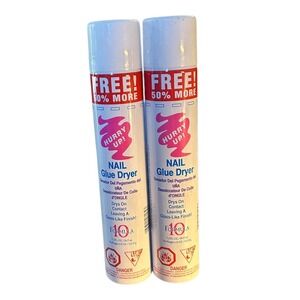 Hurry Up 6-NAIL GLUE DRYER 7.2 oz New